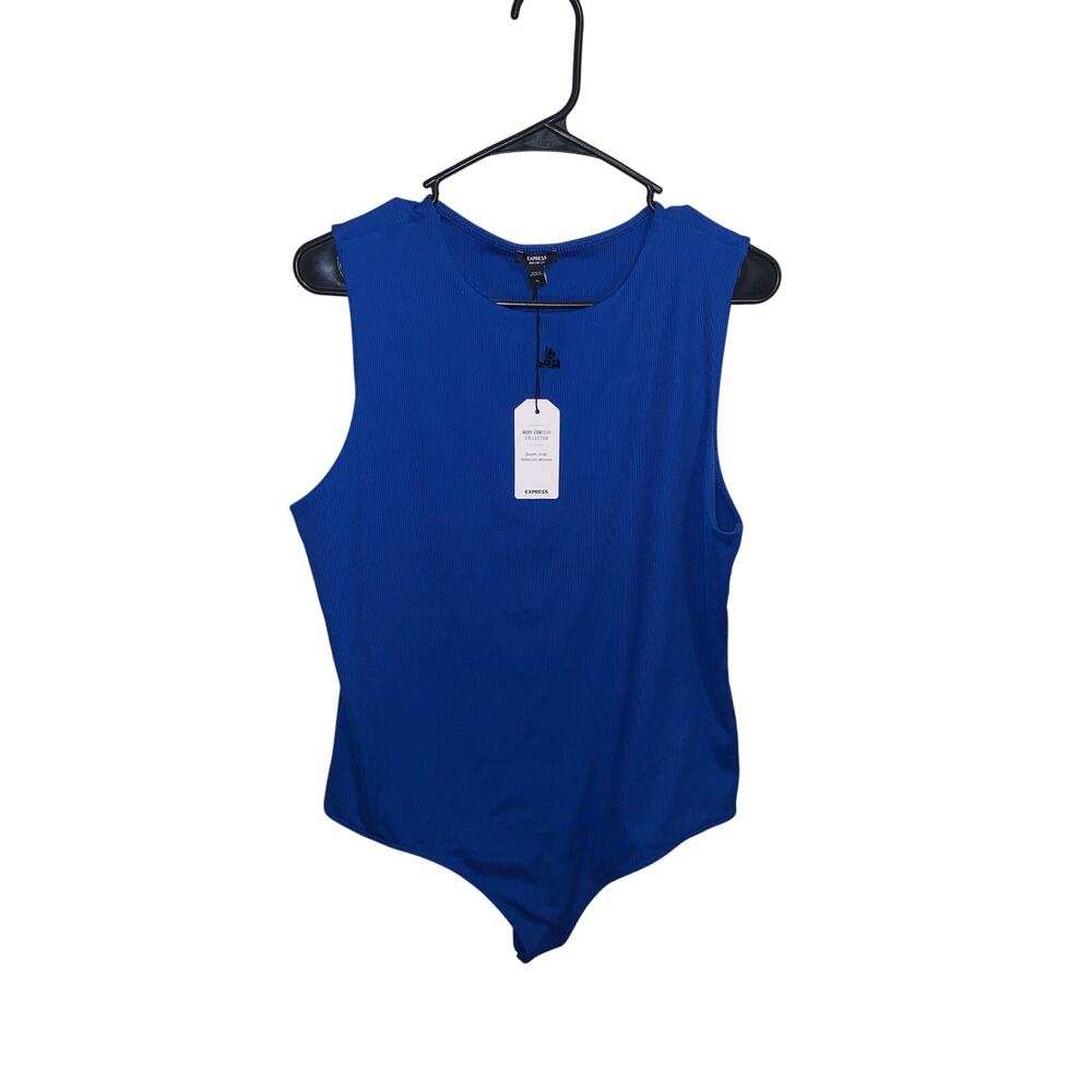NWT Express Blue Contour Bodysuit